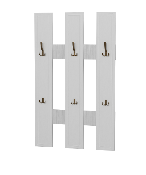 Вешалка настенная Визит 4