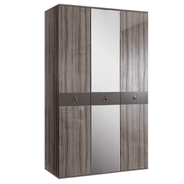 Шкаф трёхдверный с зеркалом Римини Соло