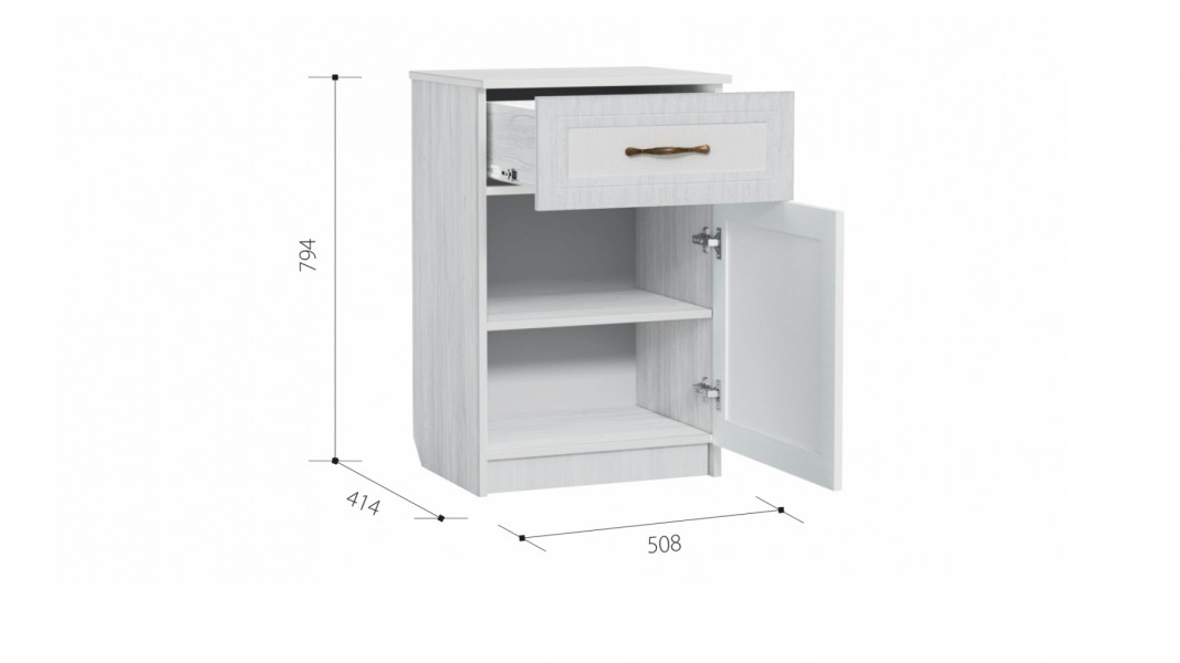 Тумба комбинированная Визит 4