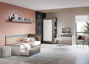 Кровать 900 (мод.1) Гринвич