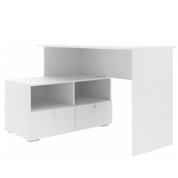 Стол письменный угловой с ящиками Абрис