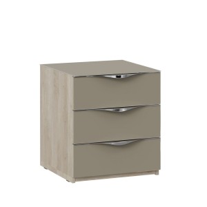 Тумба прикроватная 3 ящика Глосс