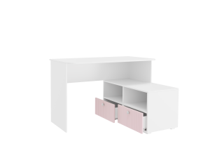 Стол письменный угловой с ящиками Алиса