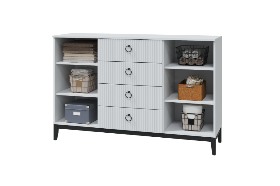 Комод с 2 дв. и 4 ящ. Шарлиз