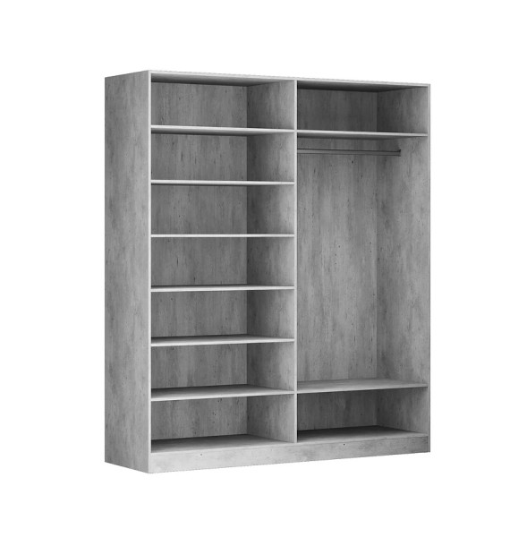 Шкаф четырёхдверный с зеркалами Бержер Распродажа