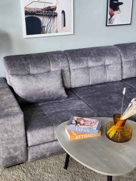 Диван-кровать трехместный с боковинами и оттоманкой Бостон 037