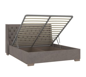 Кровать мягкая с подъемным механизмом Кантри 1600