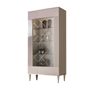 Шкаф-витрина 2-створчатая правая Римини Соло