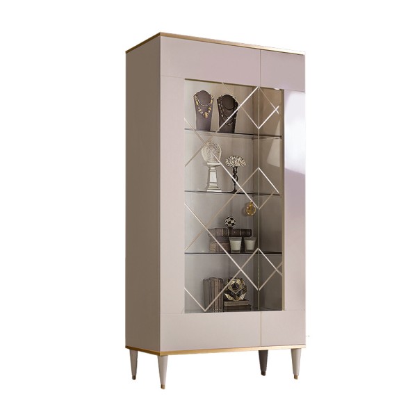 Шкаф-витрина 2-створчатая левая Римини