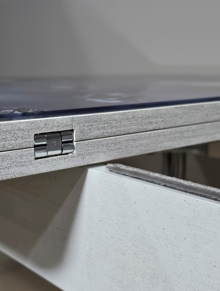 Стол обеденный поворотно раскладной Квинс фотопечать