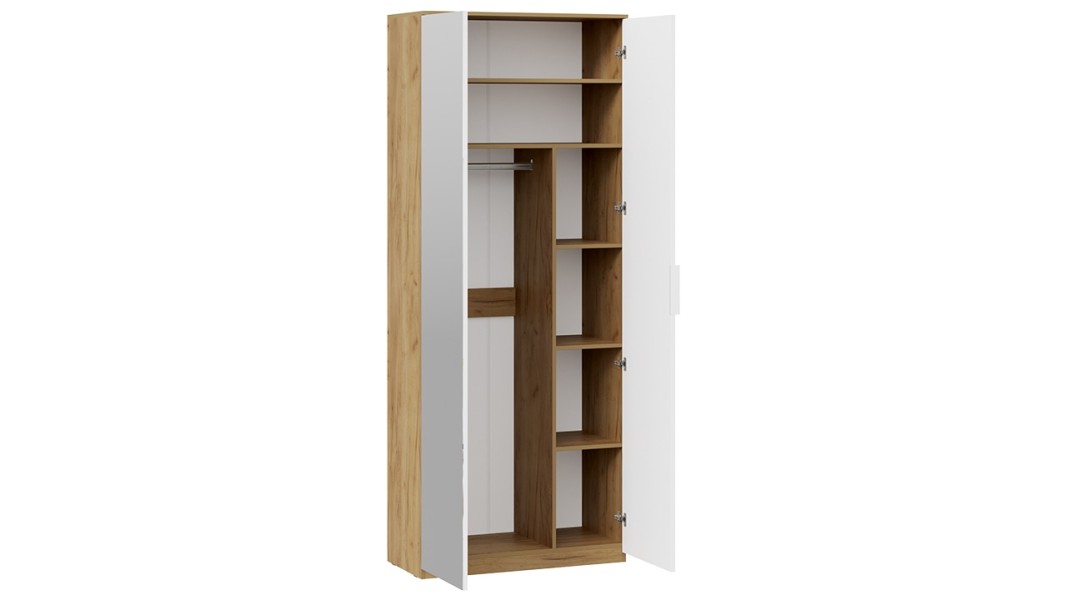 Шкаф двухдверный комбинированный Исп.2 Хилтон