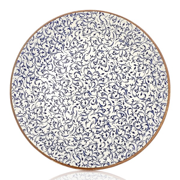 Тарелка гладкая d=19 cм, фарфор,серия "Tinta Edera" By Bone