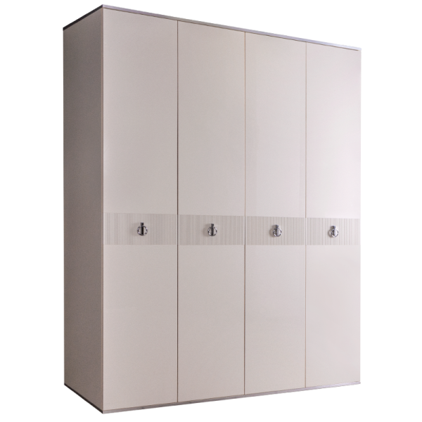Шкаф четырёхдверный Римини Соло