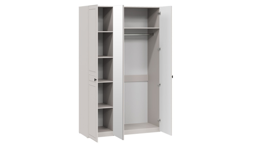 Шкаф комбинированный «Пандора» - 414.003.000 Кашемир, Кашемир сатин